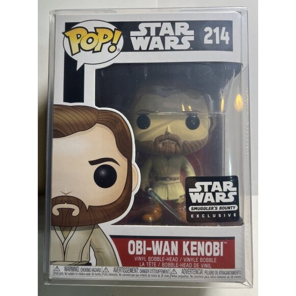 New Funko Pop Star Wars Obi-wan Kenobi Smuggler’s Bounty Excl. Retired Vaulted! - Picture 1 of 6